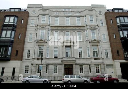 Westmoreland Street Herzklinik Stockfoto