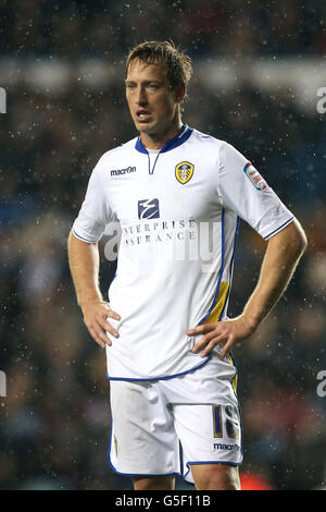 Fußball - Capital One Cup - Dritte Runde - Leeds United / Everton - Elland Road. Luciano Becchio, Leeds United Stockfoto