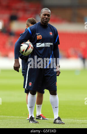 Fußball - npower Football League Championship - Nottingham Forest / Charlton Athletic - City Ground. Charlton Athletic Assistant Manager Alex Dyer Stockfoto