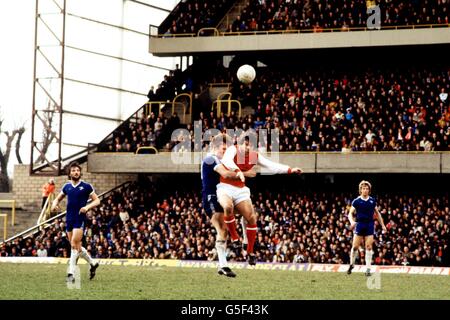 Fußball - Football League Division One - Chelsea V Arsenal Stockfoto