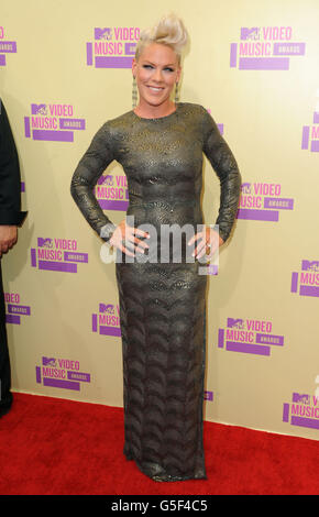 Pink bei den MTV Video Music Awards im Staples Center, Los Angeles. Stockfoto