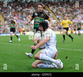 Rugby-Union - Aviva Premiership - Northampton Saints V Exeter Chiefs - Franklins Gärten Stockfoto