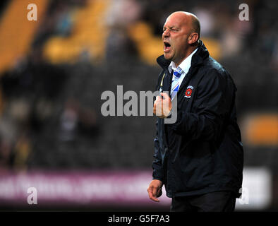 Soccer - npower League One - Notts County / Hartlepool United - Meadow Lane. Hartlepool United Manager Neale Cooper Stockfoto