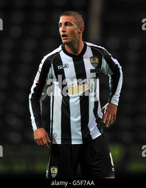 Fußball - Npower League One - Notts County V Hartlepool United - Meadow Lane Stockfoto