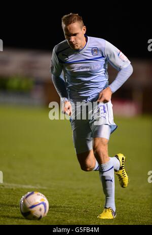 Soccer - npower League One - Shrewsbury Town / Coventry City - Greenhous Meadow. Chris Hussey, Coventry City Stockfoto