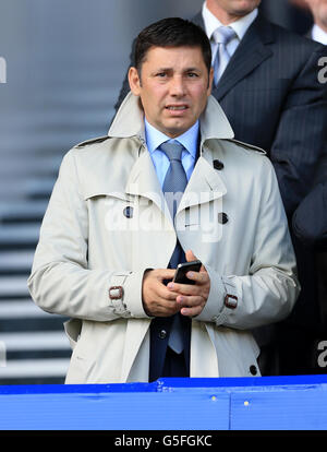 Fußball - Barclays Premier League - Everton gegen Southampton - Goodison Park. Nicola Cortese, Vorsitzender Von Southampton Stockfoto