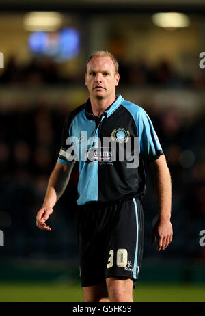 Fußball - Npower Football League Two - Wycombe Wanderers V Plymouth Argyle - Adams Park Stockfoto