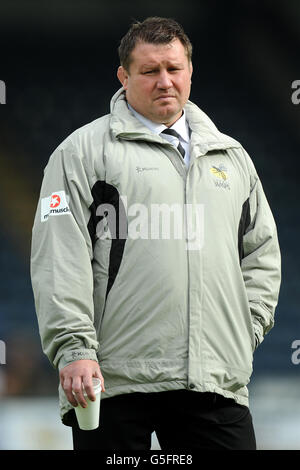 Rugby Union - Aviva Premiership - London Wasps gegen Worcester Warriors - Adams Park. Dai Young, London wesps Director of Rugby Stockfoto