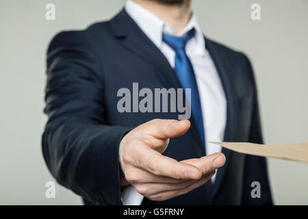 Korruption Stockfoto