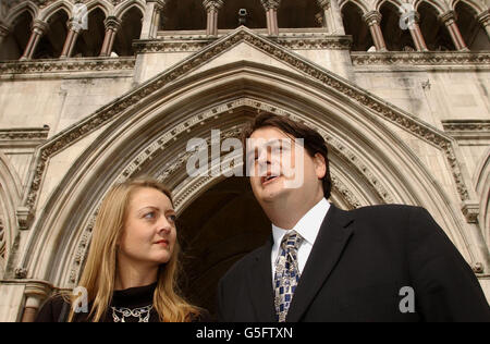 David Shayler Gerichtsverfahren Stockfoto