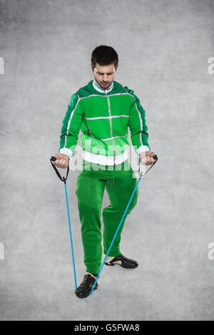 Schwerpunkte während des Trainings Stockfoto