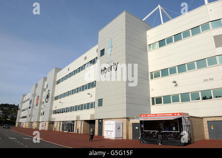 Fußball - Barclays Premier League - Swansea City V Everton - Liberty Stadium Stockfoto