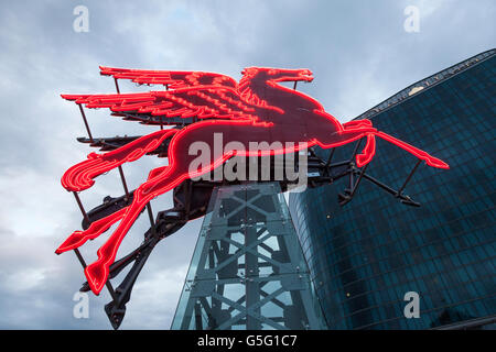 Pegasus-Statue in Dallas, Texas Stockfoto