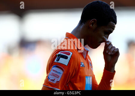 Fußball - Npower Football League Championship - Blackpool V Charlton Athletic - Bloomfield Road Stockfoto