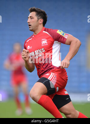 Rugby Union - Aviva Premiership - London Welsh / Saracens - Kassam Stadium. Gavin Henson, der Londoner Waliser Stockfoto