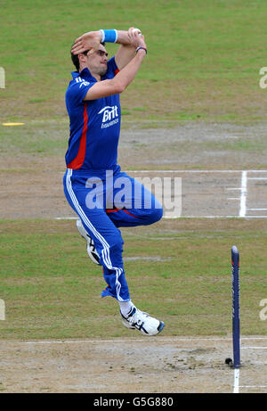 Cricket - Fifth NatWest One Day International - England - Australien - Old Trafford. James Anderson aus England Stockfoto