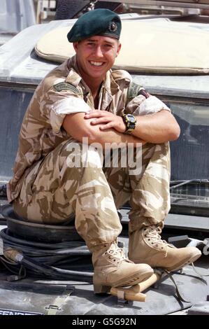 Nick Dargan britischen Streitkräfte Oman Stockfoto
