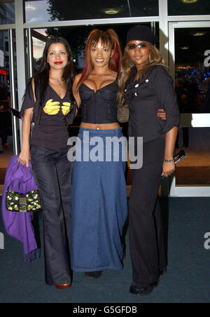 Scary Movie 2 Premiere / Honeyz Stockfoto