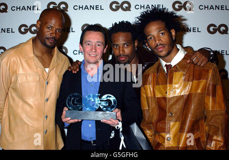 GQ Awards Whithouse Wayans Stockfoto
