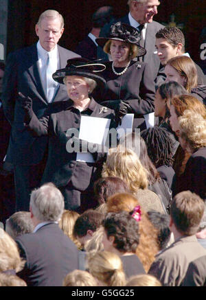 St Pauls Cathedral Service / Queen Stockfoto