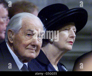 Thatcher Stockfoto