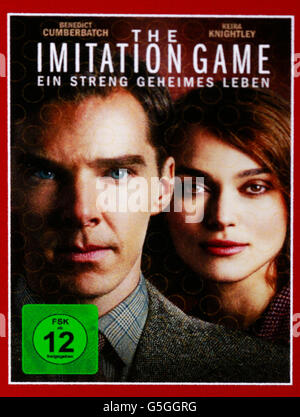 Filmplakat Zum Spielfilm "The Imitation Game", Berlin. Stockfoto