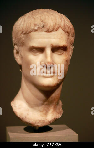 Skulptur / Bueste: Marcus Vipsanius Agrippa, Berlin. Stockfoto