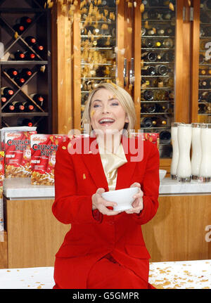 Lisa Rogers Crunchy Nut rot-Start Stockfoto