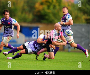 Rugby-Union - Amlin Challenge Cup - Pool 5 - Runde 1 - London Welsh V Stade Francais Paris - Kassam Stadion Stockfoto