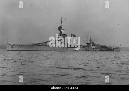 HMS King George V. im Jahr 1919. *Scan mit niedriger Auflösung - Scan mit hoher Auflösung auf Anfrage Stockfoto