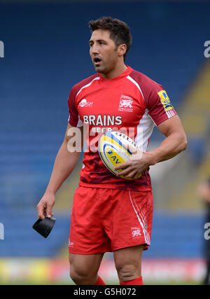 Rugby Union - Aviva Premiership - London Welsh / Saracens - Kassam Stadium. Gavin Henson, der Londoner Waliser Stockfoto