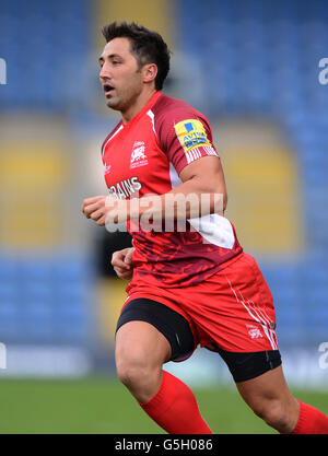 Rugby Union - Aviva Premiership - London Welsh / Saracens - Kassam Stadium. Gavin Henson, der Londoner Waliser Stockfoto