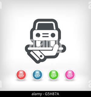 Auto-Service-Symbol Stock Vektor