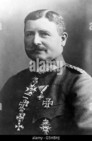 Weltkrieg ein - Deutsch allgemein - Wilhelm Groener Stockfoto