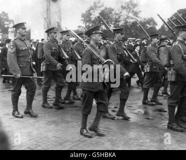 World War One - Prinz von Wales Stockfoto