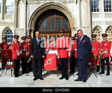 Gibratar Regiment Band London Hon Caruana Poggio Stockfoto