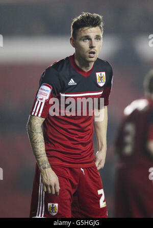 Fußball - Npower Football League Championship - Bristol City V Burnley - Ashton Gate Stockfoto