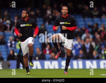 Fußball - Barclays Premier League - Chelsea gegen Manchester United – Stamford Bridge Stockfoto