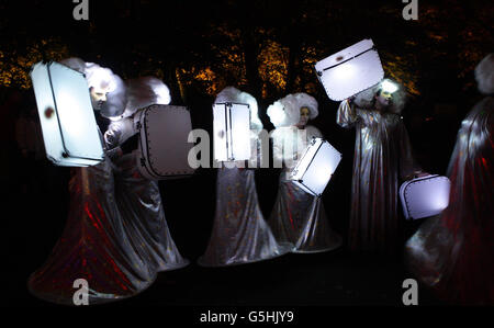 Halloween Laterne Karneval Stockfoto