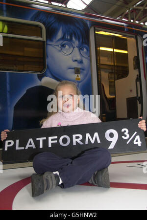 Harry Potter Zug Stockfoto