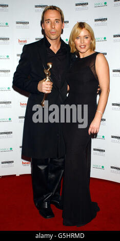 David Furnish, Freund von Elton John und Schauspielerin Patsy Kensit bei den Pantene Pro-V Awards, die als die „Oscars“ der Kosmetikindustrie angesehen werden, in der Royal Albert Hall in London. Stockfoto