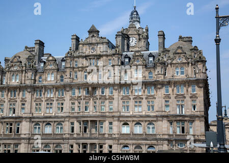 Balmoral Hotel; Edinburgh; Schottland, Großbritannien Stockfoto