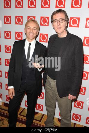 Die Q-Awards - London Stockfoto