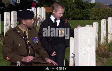 Private Harry Wilkinson Memorial Stockfoto