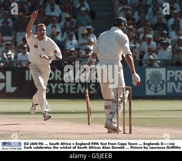 South Africa V England - fünften Testspiel vom Newlands - Kapstadt Stockfoto