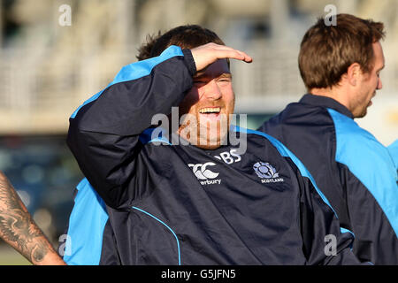 Rugby-Union - EMV-Prüfung - Schottland V Neuseeland - Schottland-Training - Murrayfield Stockfoto