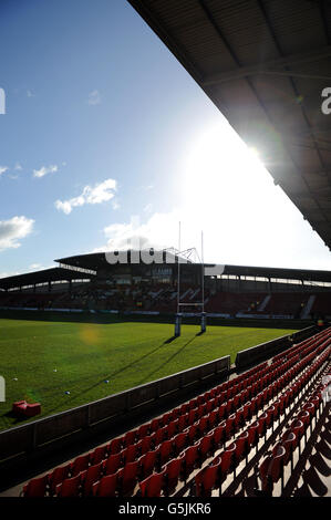Rugby League - Autumn International - Wales gegen England - Rennbahn. Gesamtansicht des Rennbahnplatzes Stockfoto