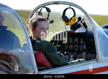 Ellie Carter fliegen Stockfoto