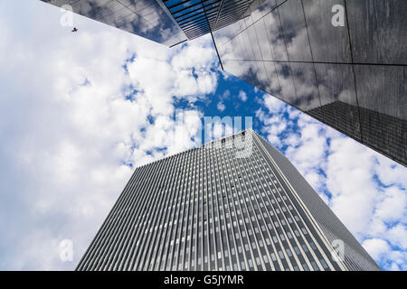 Konzernzentrale der Wiener Stadtwerke Holding AG in den Office-Bereich TownTown in Erdberg, Wien, Vienna, Austria, Wien, 03. Stockfoto