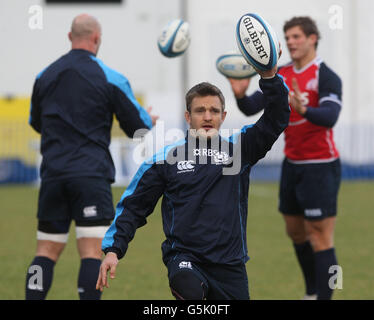 Rugby-Union - EMV-Prüfung - Schottland V Südafrika - Schottland Trainingseinheit - Murrayfield Stockfoto